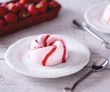 Semifreddo aux fraises
