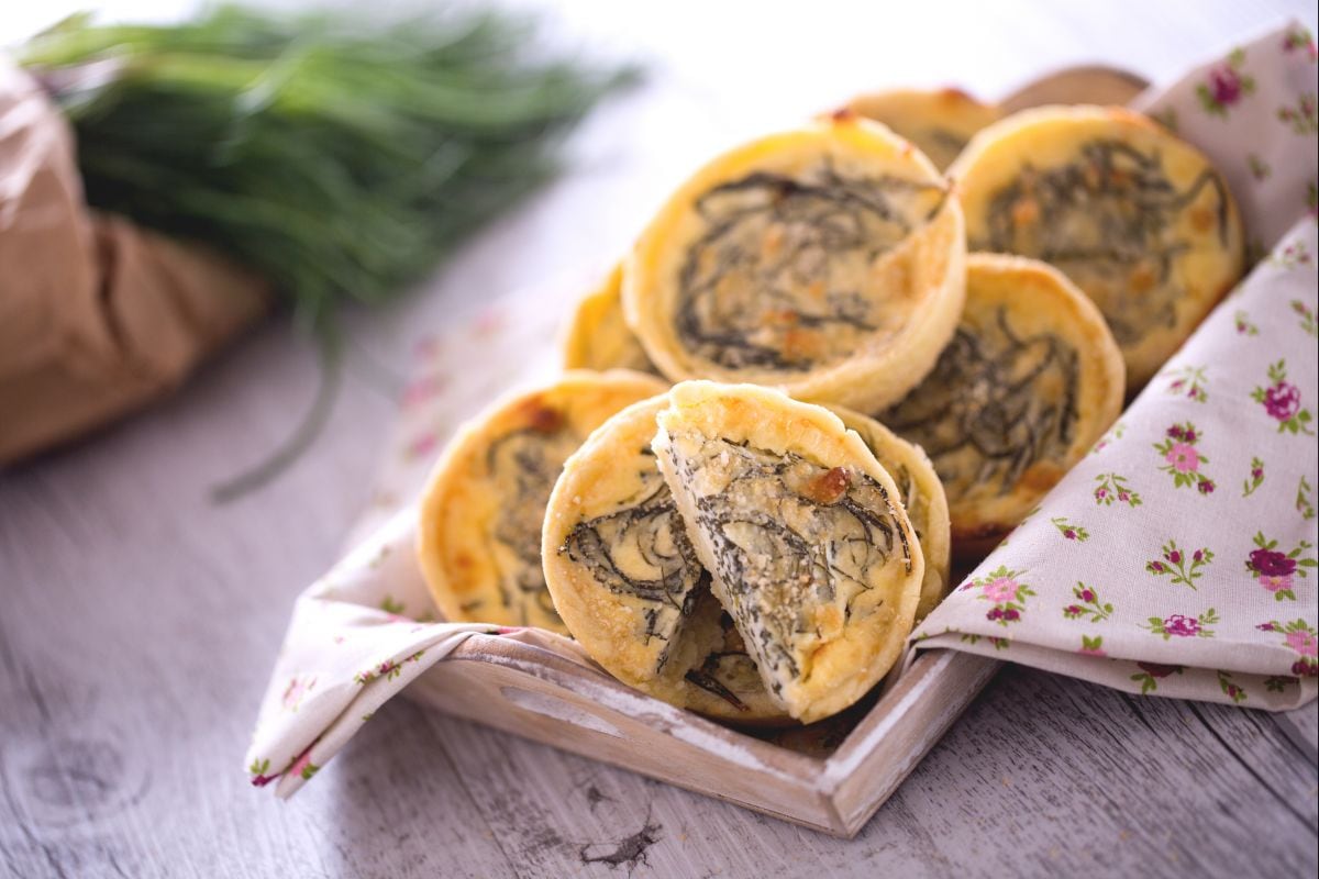 Tartelette salées aux agretti