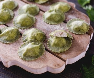 Raviolis aux orties