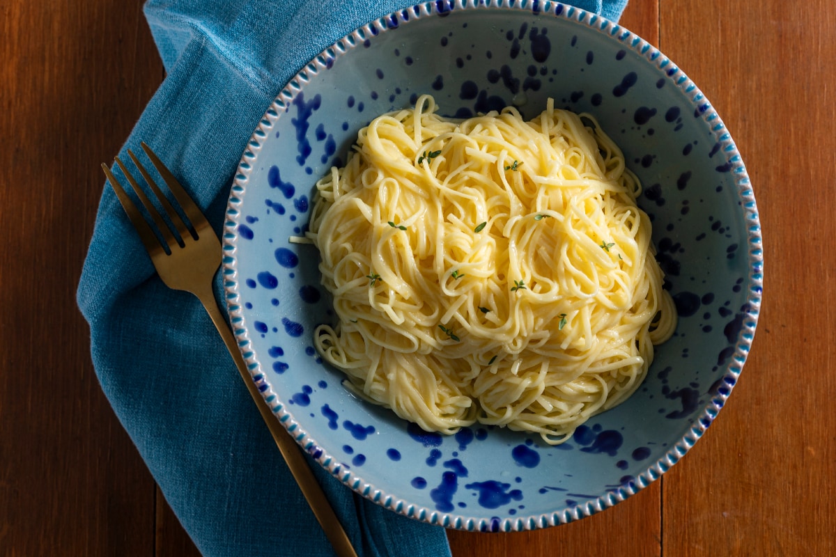 Tagliolini au citron