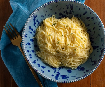 Tagliolini au citron