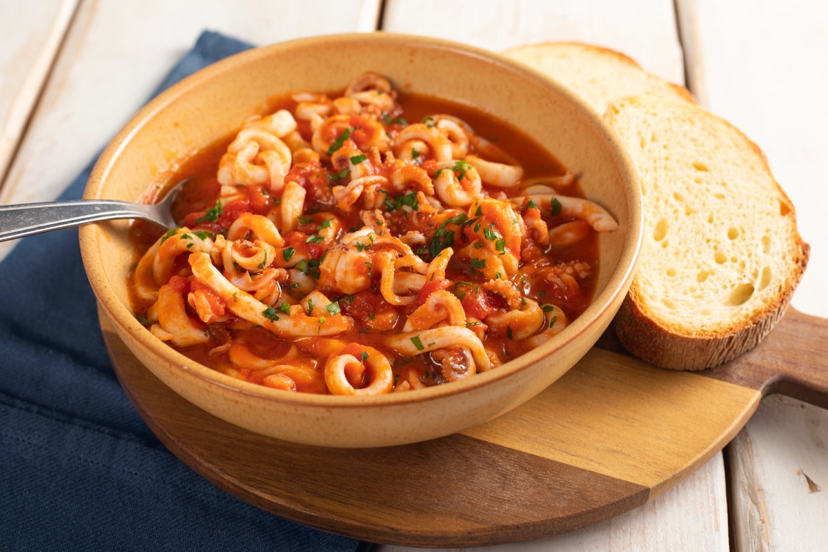 Calamars mijotés