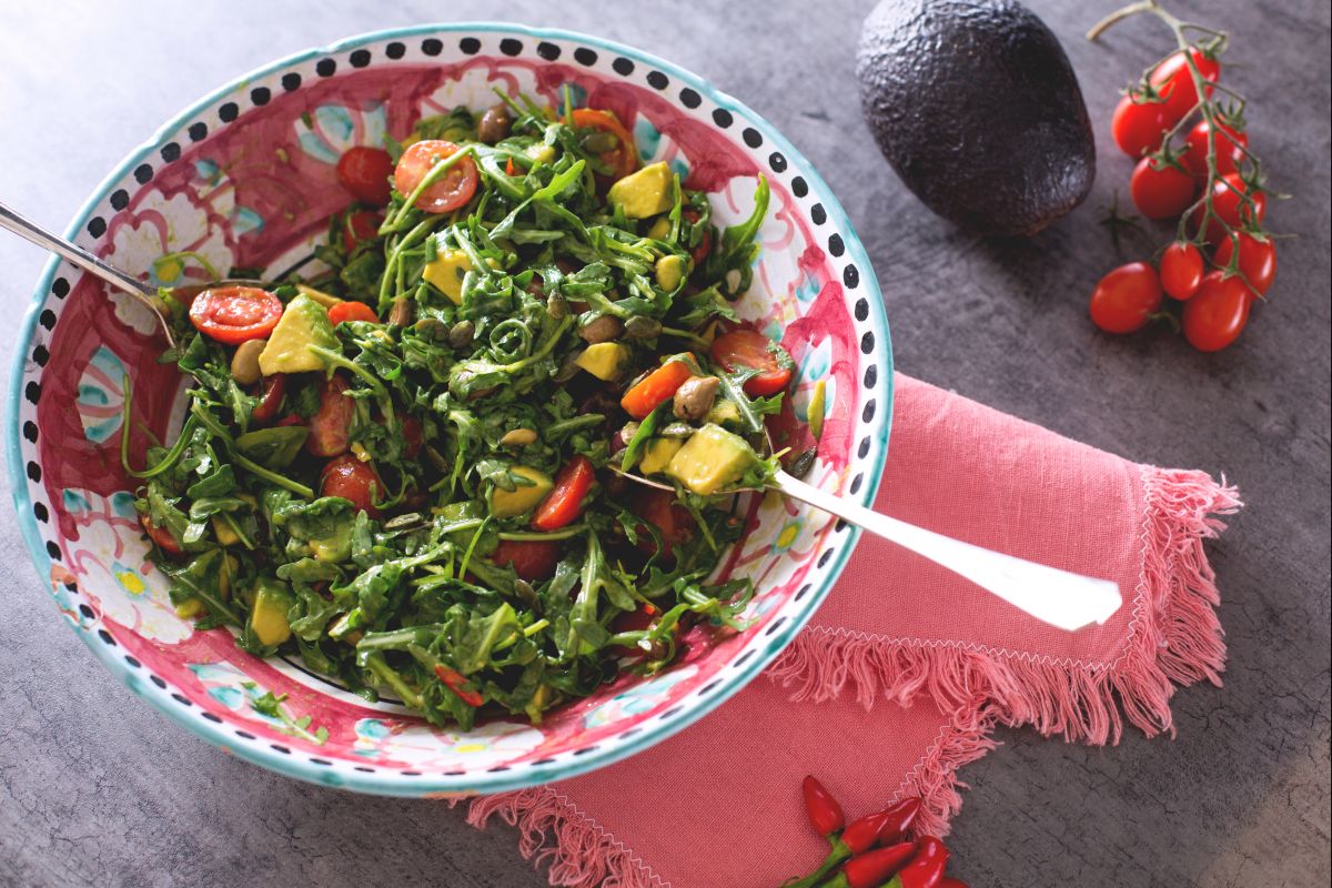Salade à l'avocat