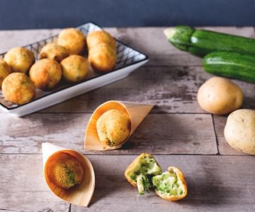 Boulettes de courgettes et pommes de terre