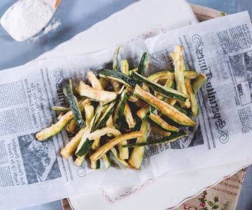 Courgettes frites