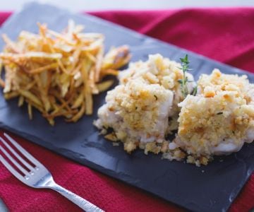 Lotte avec pommes de terre
