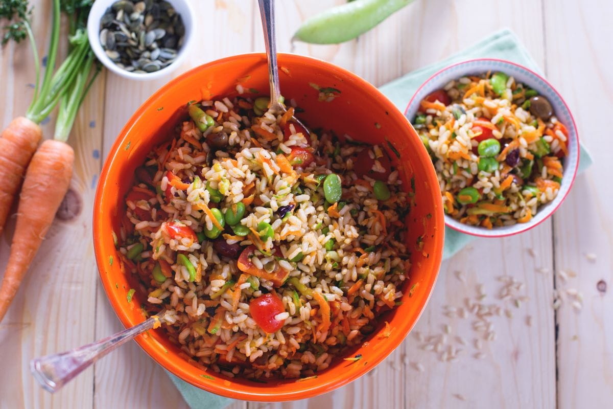 Salade de riz complet