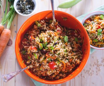 Salade de riz complet