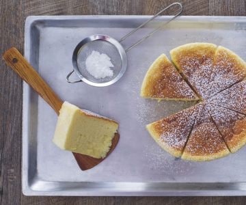 Cheesecake japonais