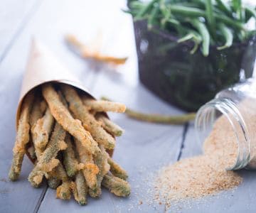 Haricots verts frits