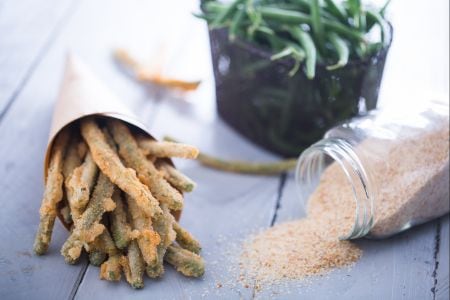 Haricots verts frits