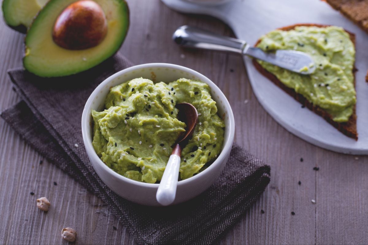 Houmous à l'avocat