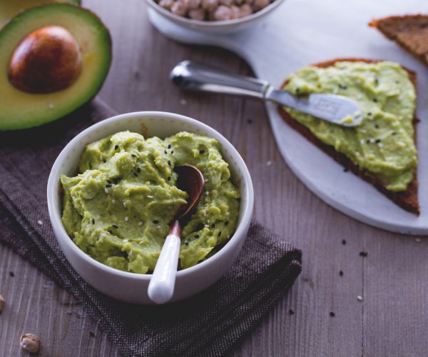 Houmous à l'avocat