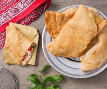 Pizza frite