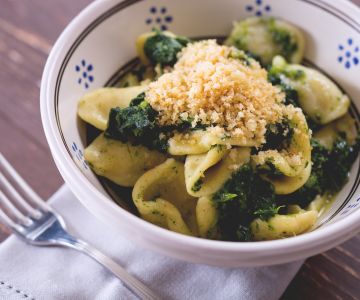 Orecchiette aux pousses de navet