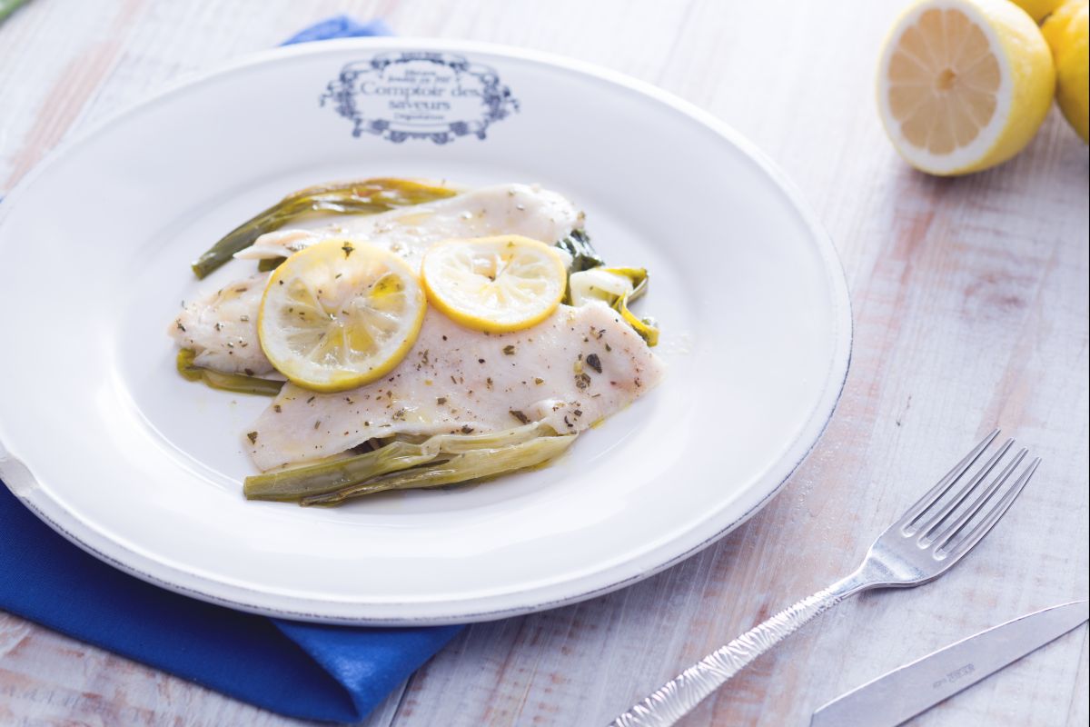 Filets de plie au four