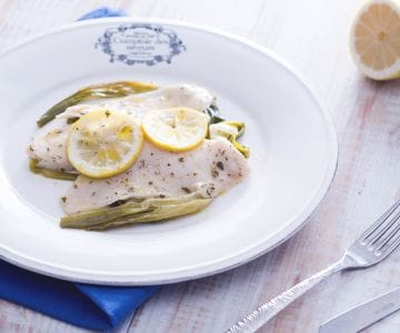 Filets de plie au four