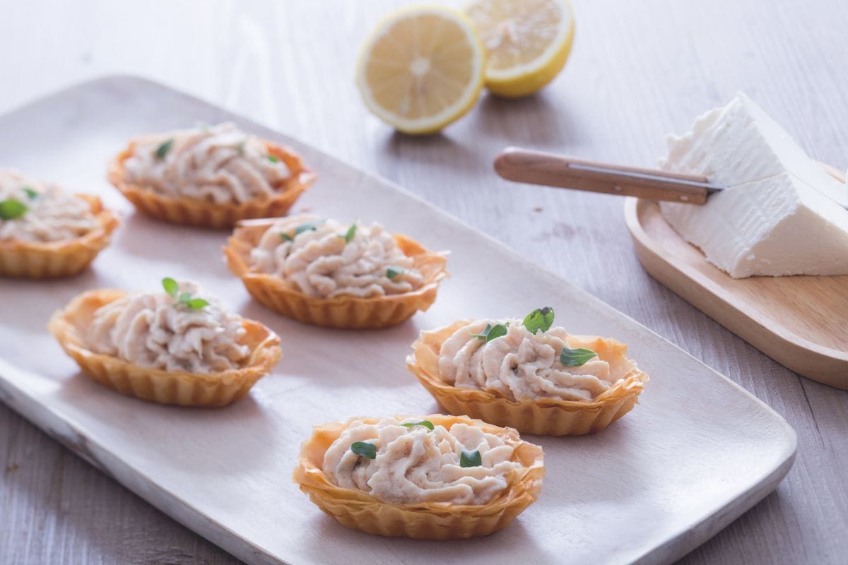 Barquettes croustillantes à la mousse de thon