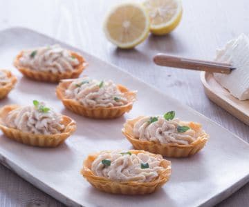 Barquettes croustillantes à la mousse de thon