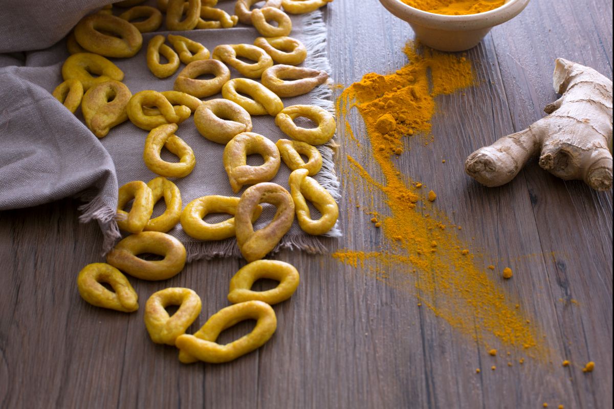 Taralli gingembre et curcuma