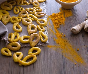 Taralli gingembre et curcuma