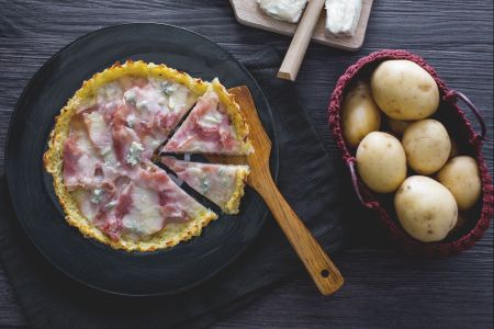 Tarte aux pommes de terre