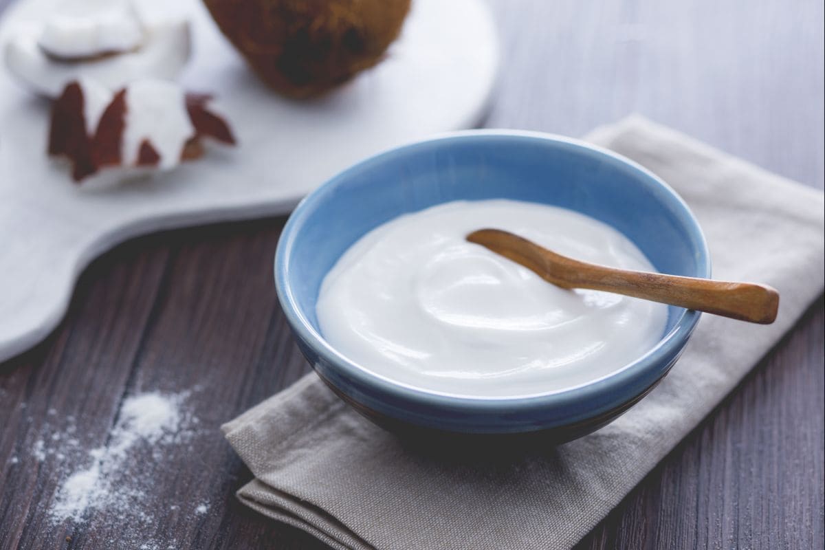 Crème au lait de coco