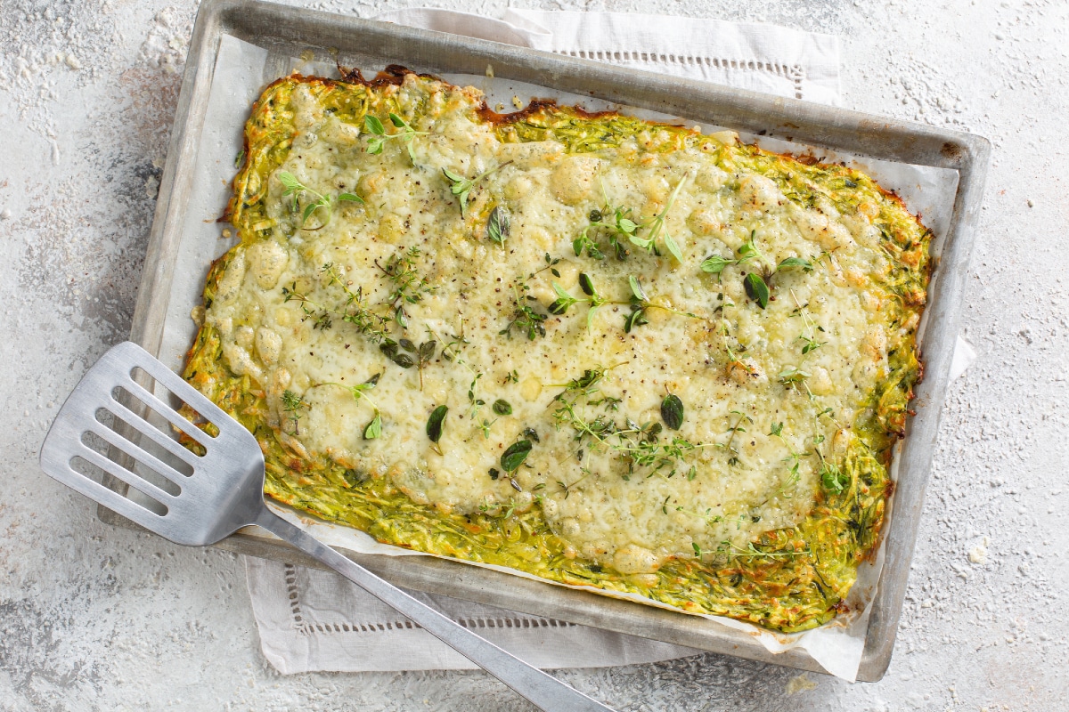 Galette de courgettes