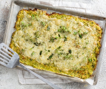 Galette de courgettes