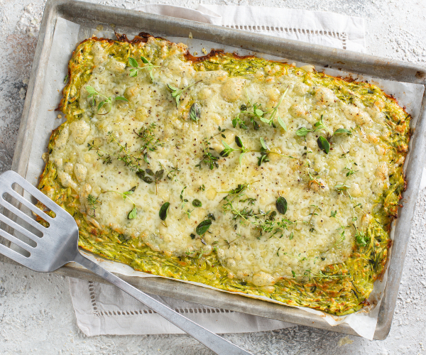 Galette de courgettes