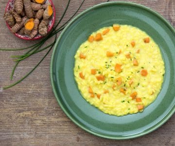Risotto au curcuma