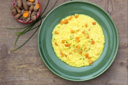 Risotto au curcuma