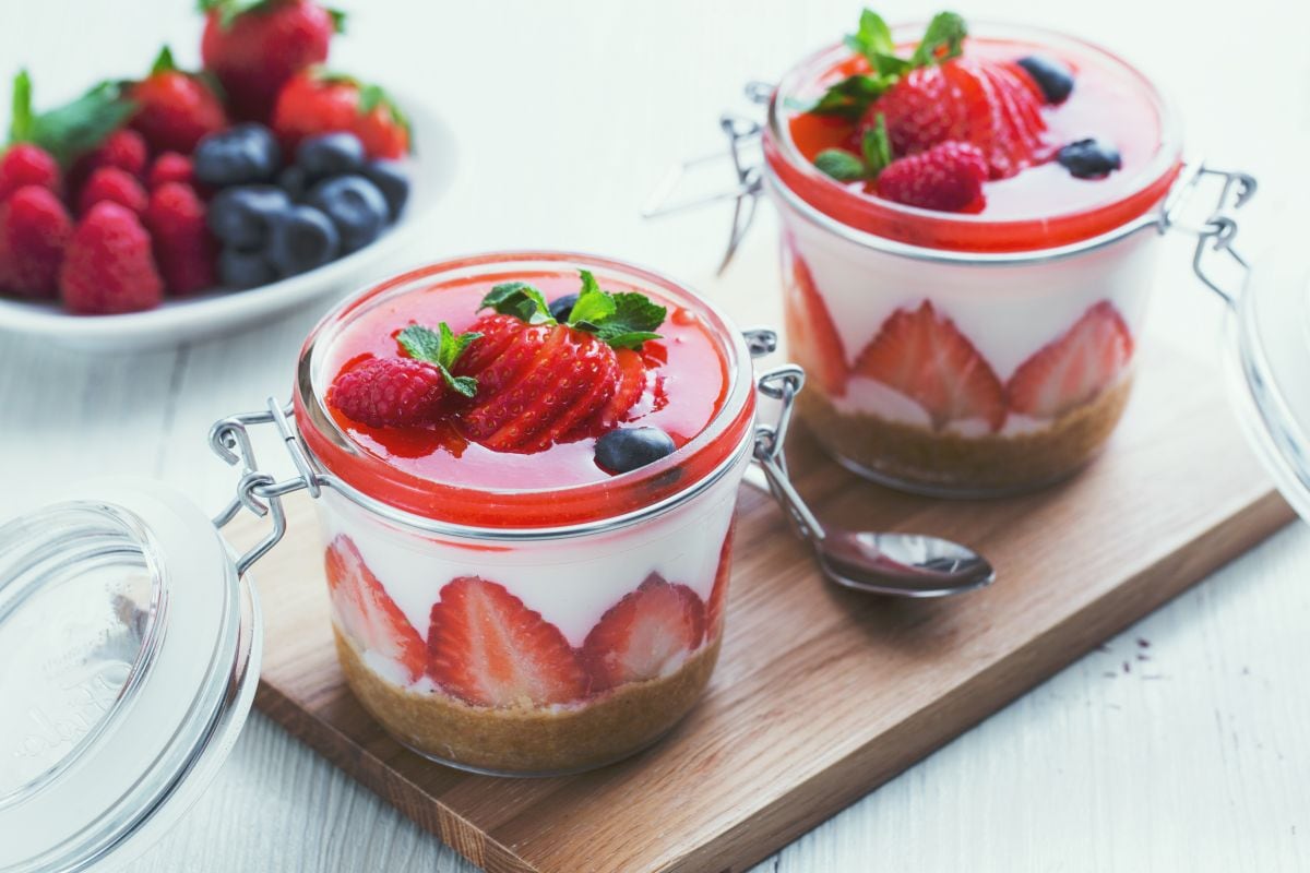 Cheesecake en pot