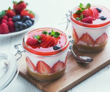 Cheesecake en pot