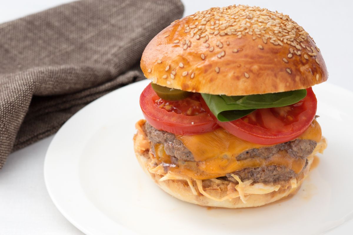Double cheeseburger