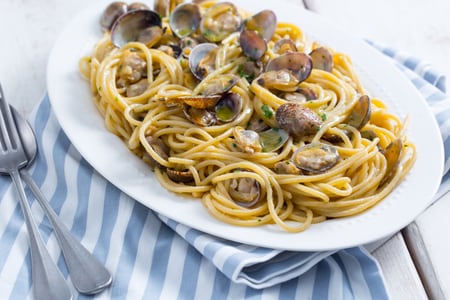 Spaghetti aux palourdes