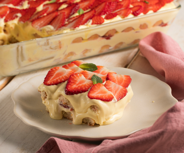 Tiramisu aux fraises
