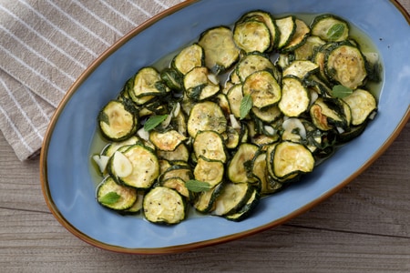 Courgettes à la scapece