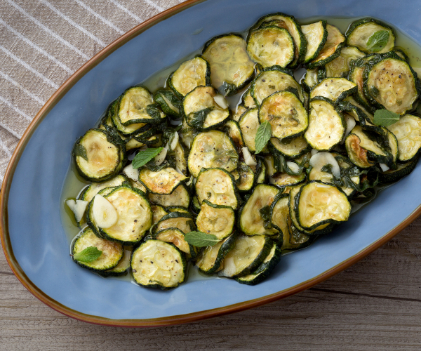 Courgettes à la scapece