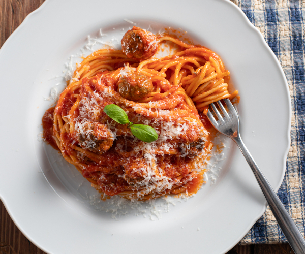 Spaghetti aux boulettes