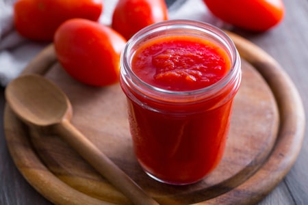 Purée de tomates