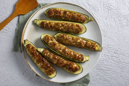 Courgettes farcies