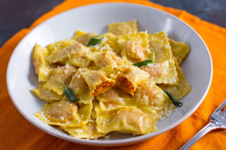 Tortelli à la courge