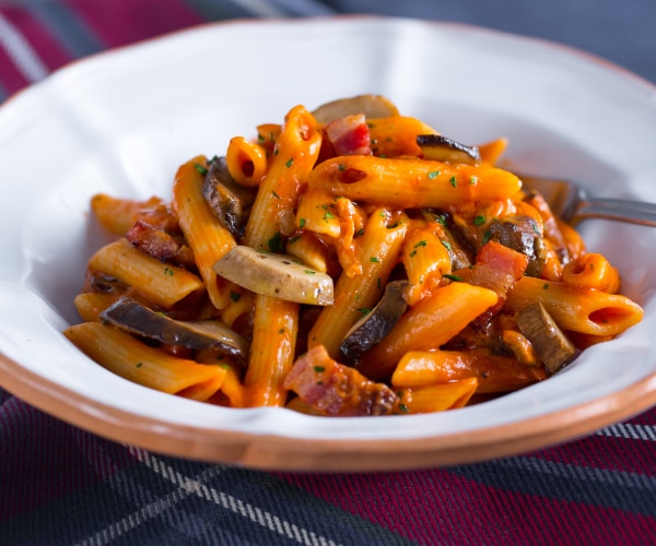 Pennes à la boscaiola