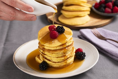 Pancakes au sirop d'érable