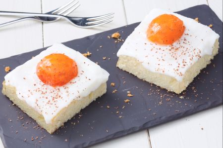Gâteau aux abricots frais