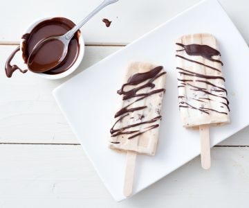 Glace à la crème et au café