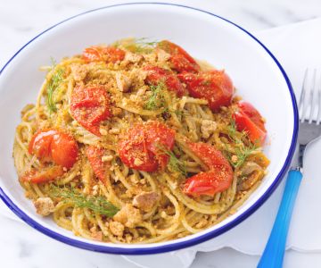 Pâtes tomates et fresella