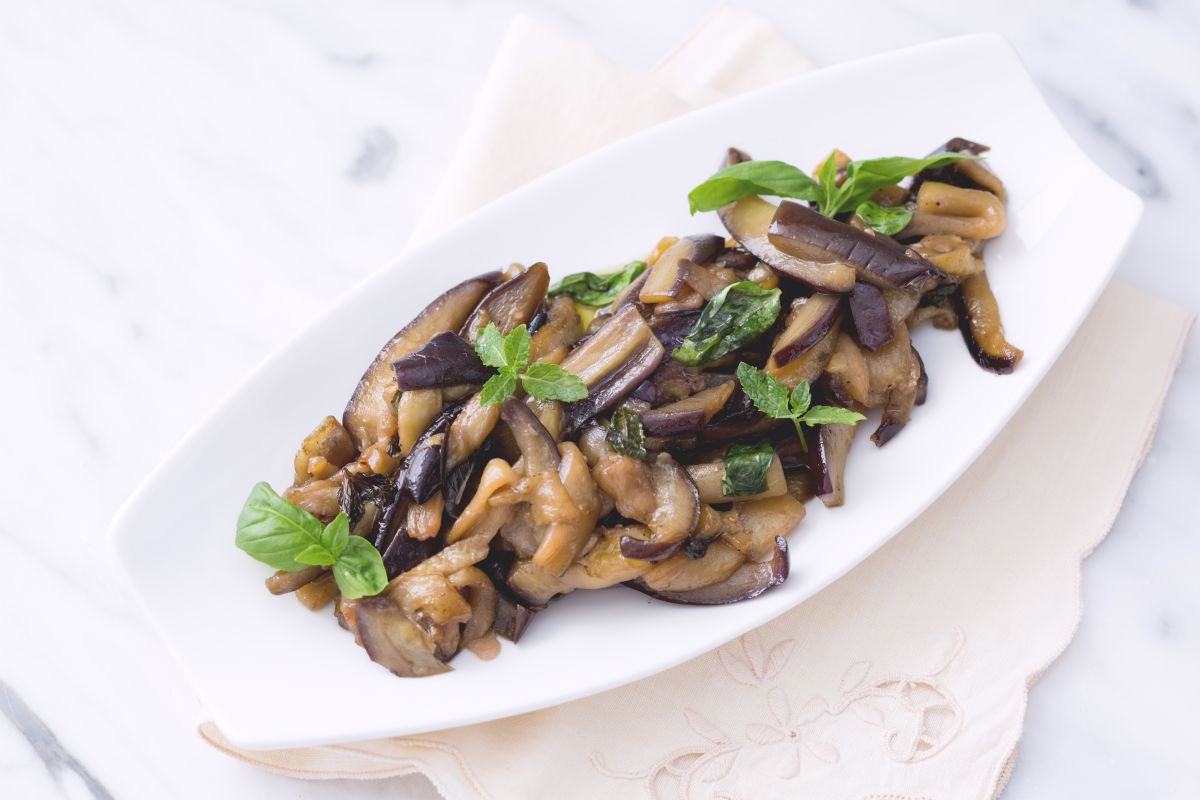Aubergines aigres-douces