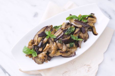 Aubergines aigres-douces
